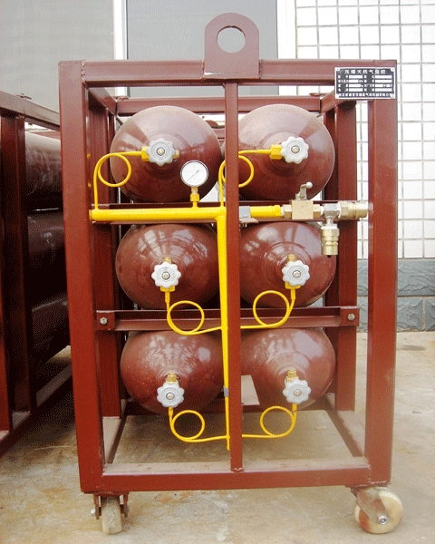 CNG storage unit